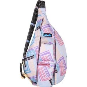 Kavu Pastel Geometric Sling Bag